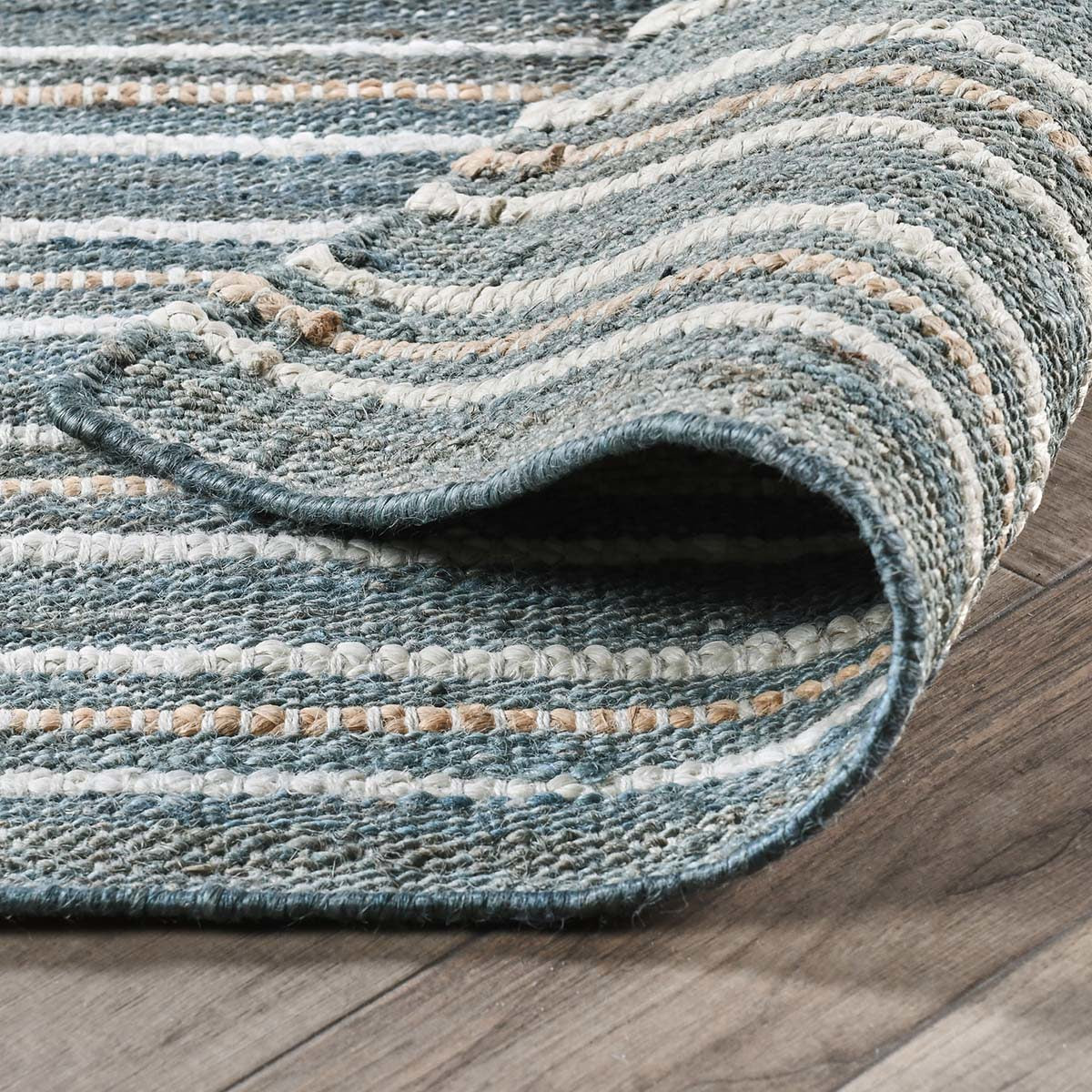 Del Mar Aqua Blue/Multi Rug by Classic Home at Eve Furniture