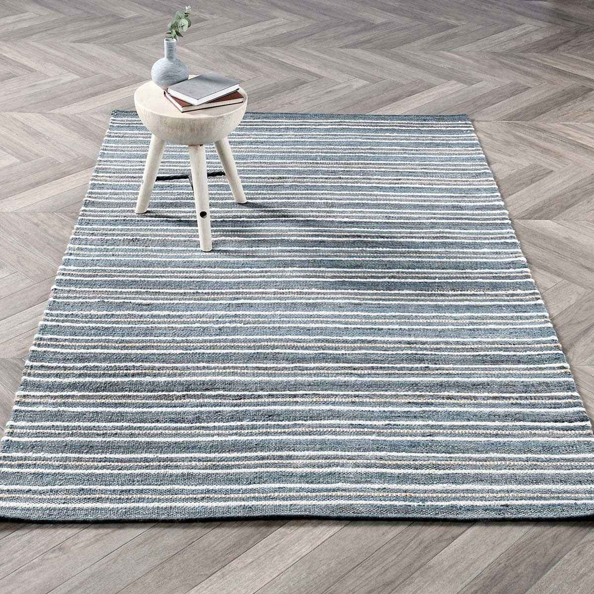 Del Mar Aqua Blue/Multi Rug by Classic Home at Eve Furniture