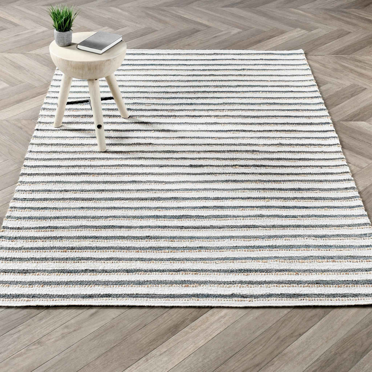 Del Mar Ivory/Aqua Rug by Classic Home at Eve Furniture
