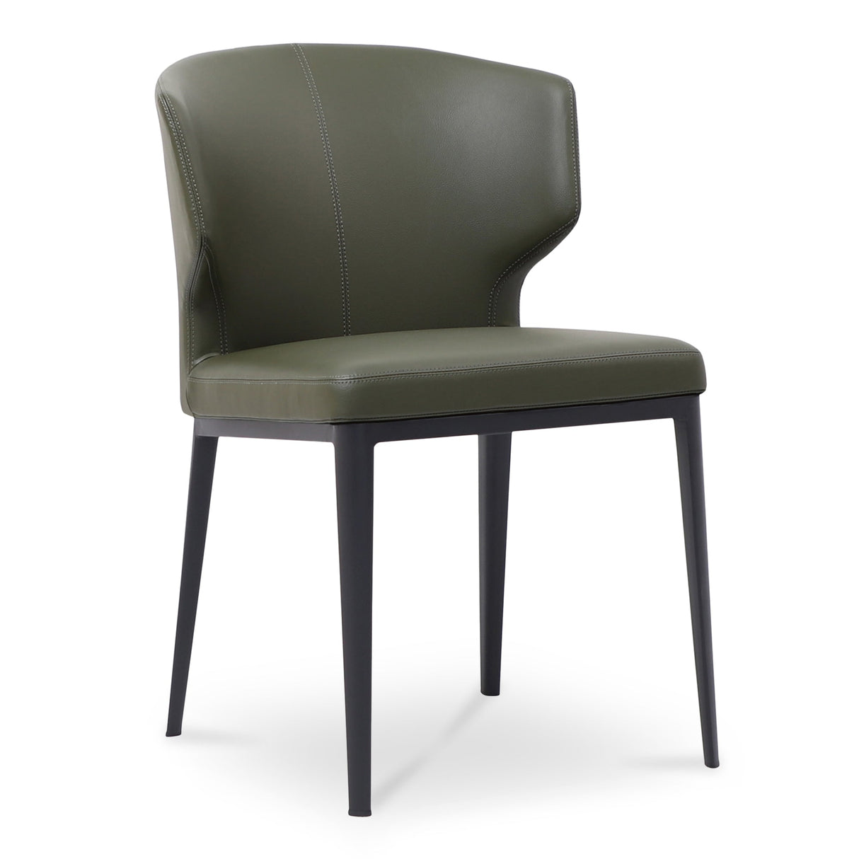 Delaney Dark Green Dining Chair (Set of 2) by MOES at Eve Furniture