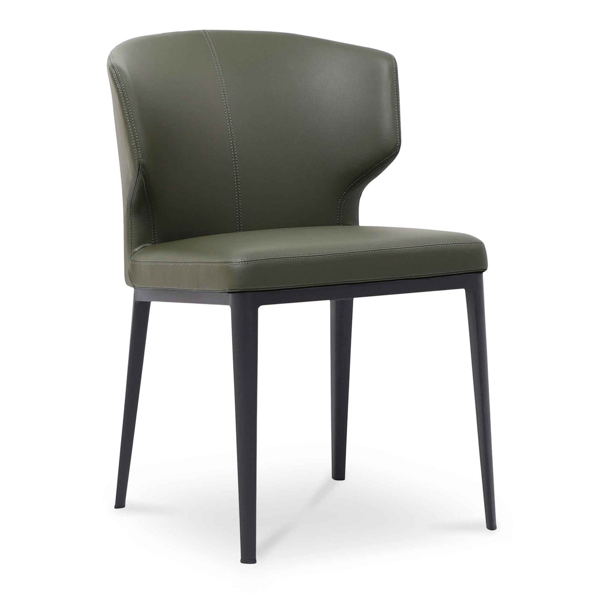 Delaney Dark Green Dining Chair (Set of 2)