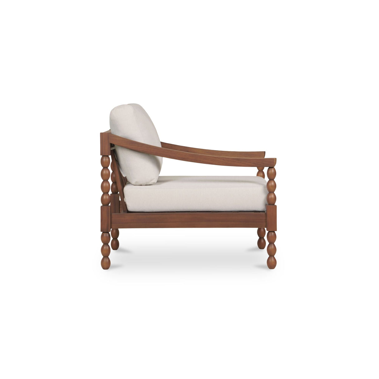 Delilah Brown Outdoor Accent Chair by Moe's Home at Eve Furniture
