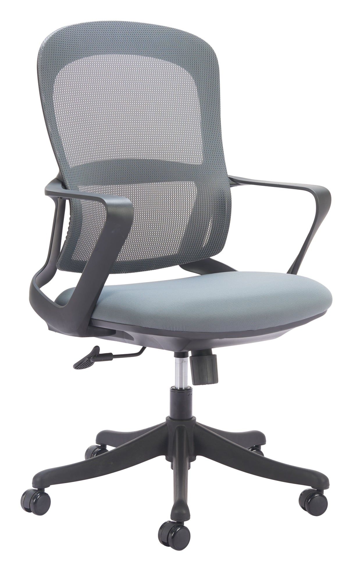 Delo Gray Office Chair by Zuomod at Eve Furniture