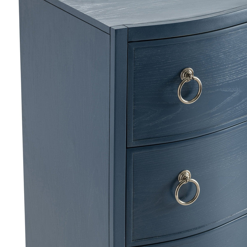 Delray Blue Chest by Crestview at Eve Furniture