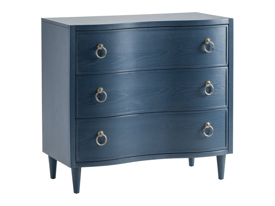 Delray Blue Chest by Crestview at Eve Furniture