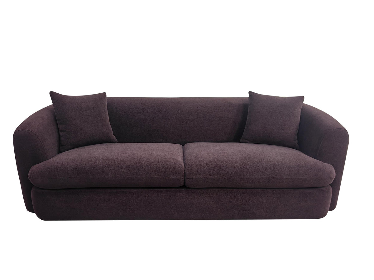 Delroy Aubergine Sofa by Coaster at Eve Furniture