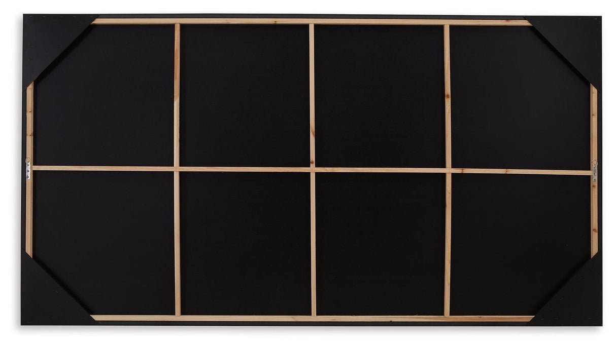 Delstone Black/White Wall Art by Ashley at Eve Furniture