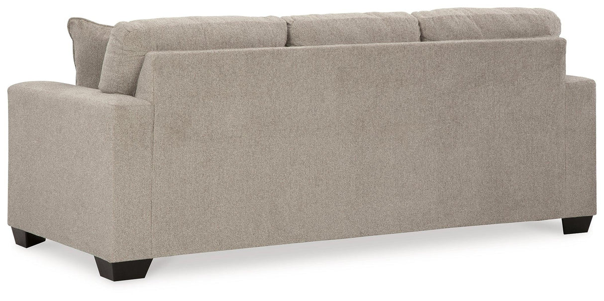 Deltona Parchment Queen Sofa Sleeper by Ashley at Eve Furniture