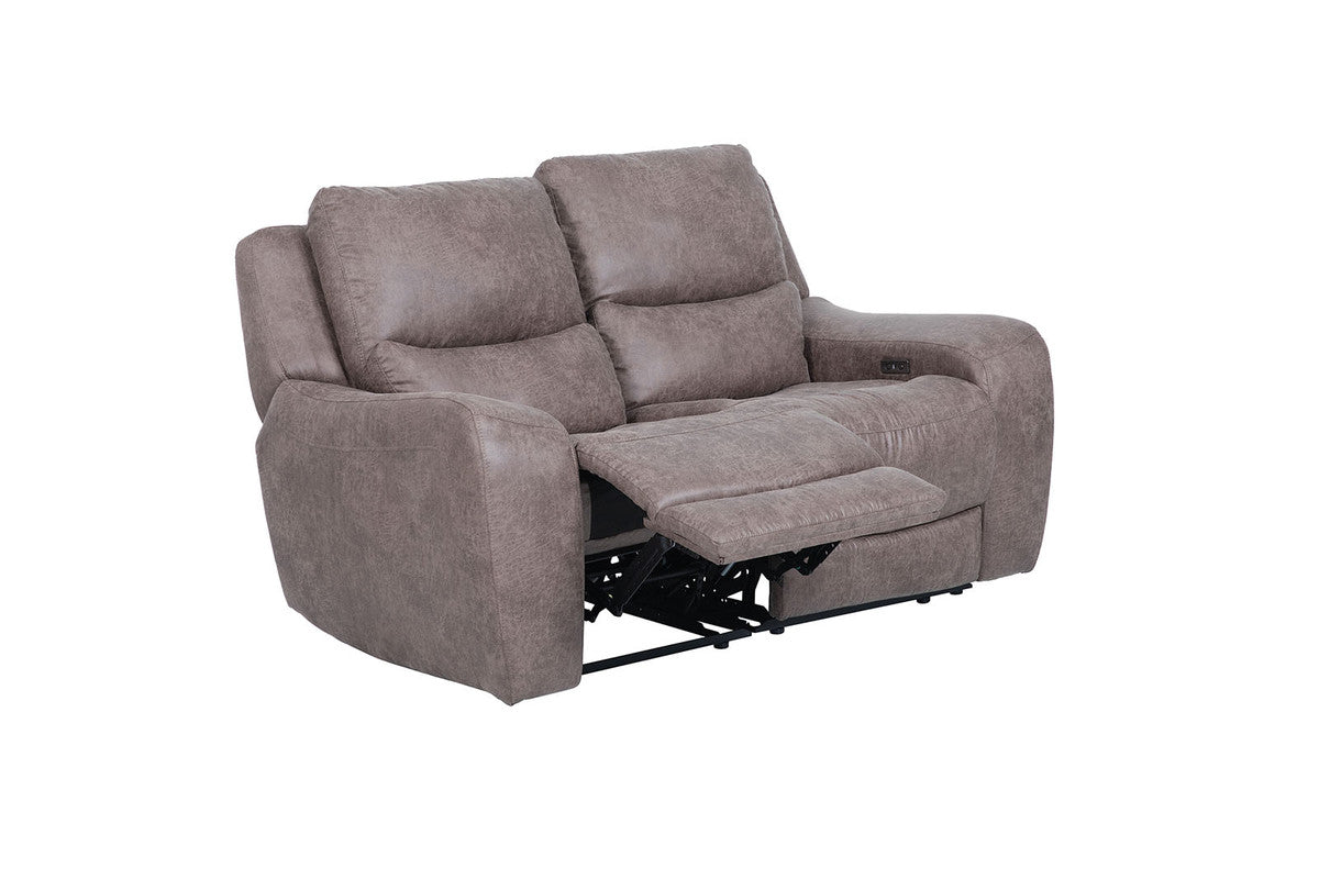 Demetrius Brown Power Sofa & Loveseat by Furniture of America at Eve Furniture