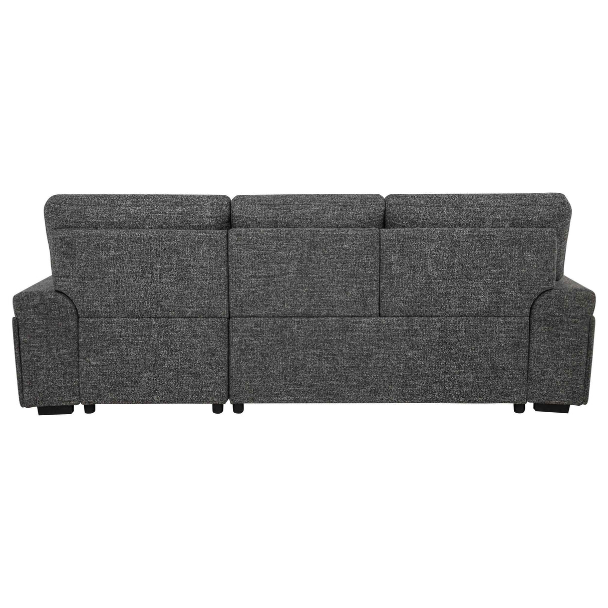 Demko Granite Sleeper Sectional Sofa with Speaker and Storage Chaise by Coaster at Eve Furniture