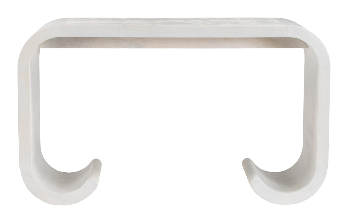 Dena Whitewashed Console Table by Zuomod at Eve Furniture