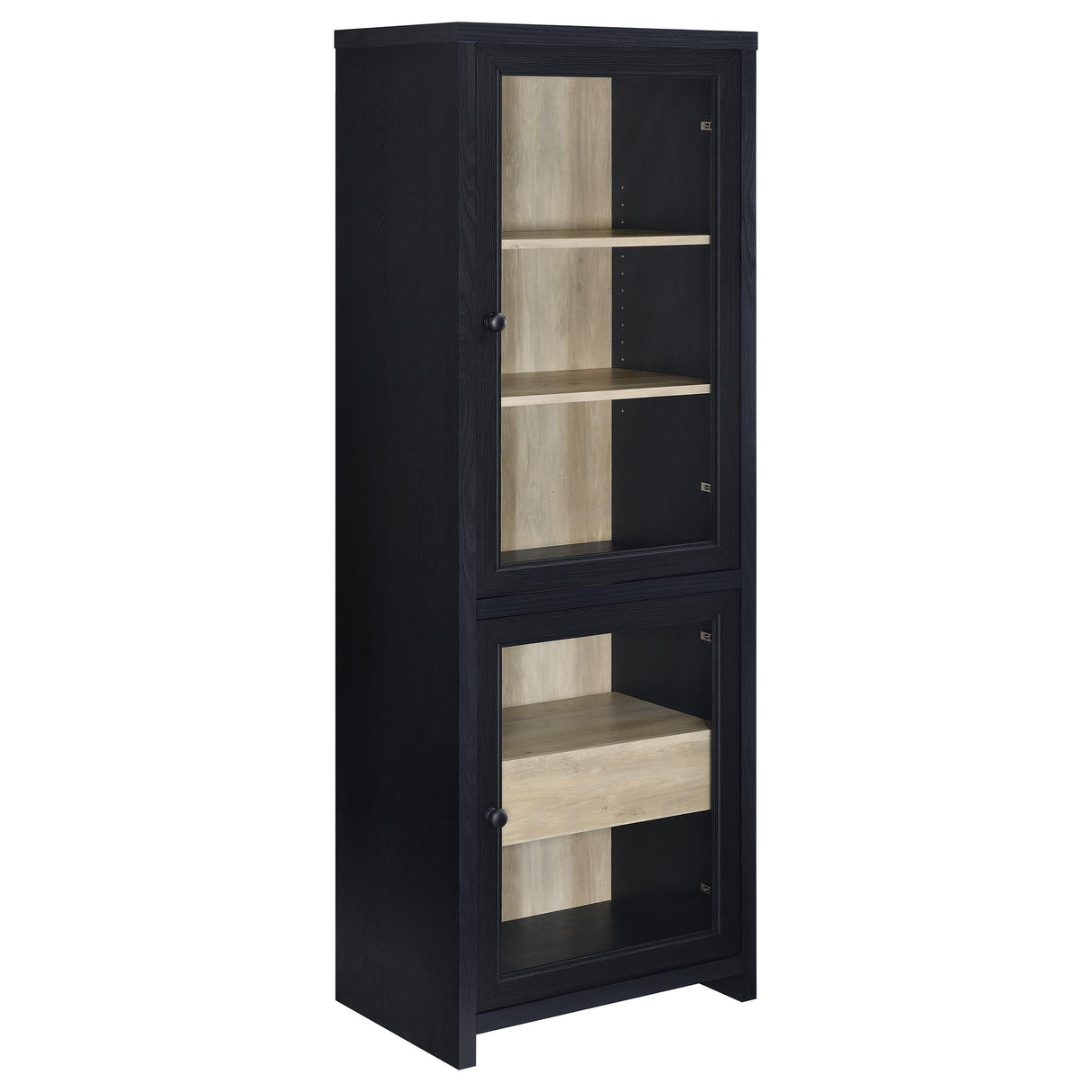 Denison Black 3-Piece Entertainment Center 79-inch TV Stand by Coaster at Eve Furniture