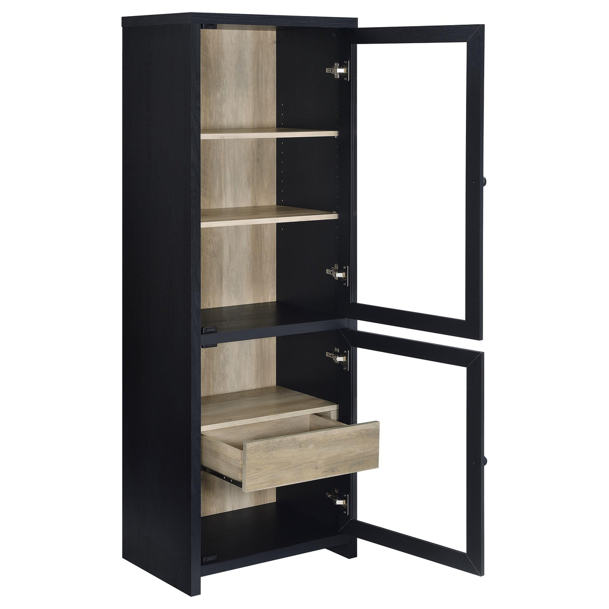 Denison Black 3-Piece Entertainment Center 79-inch TV Stand by Coaster at Eve Furniture