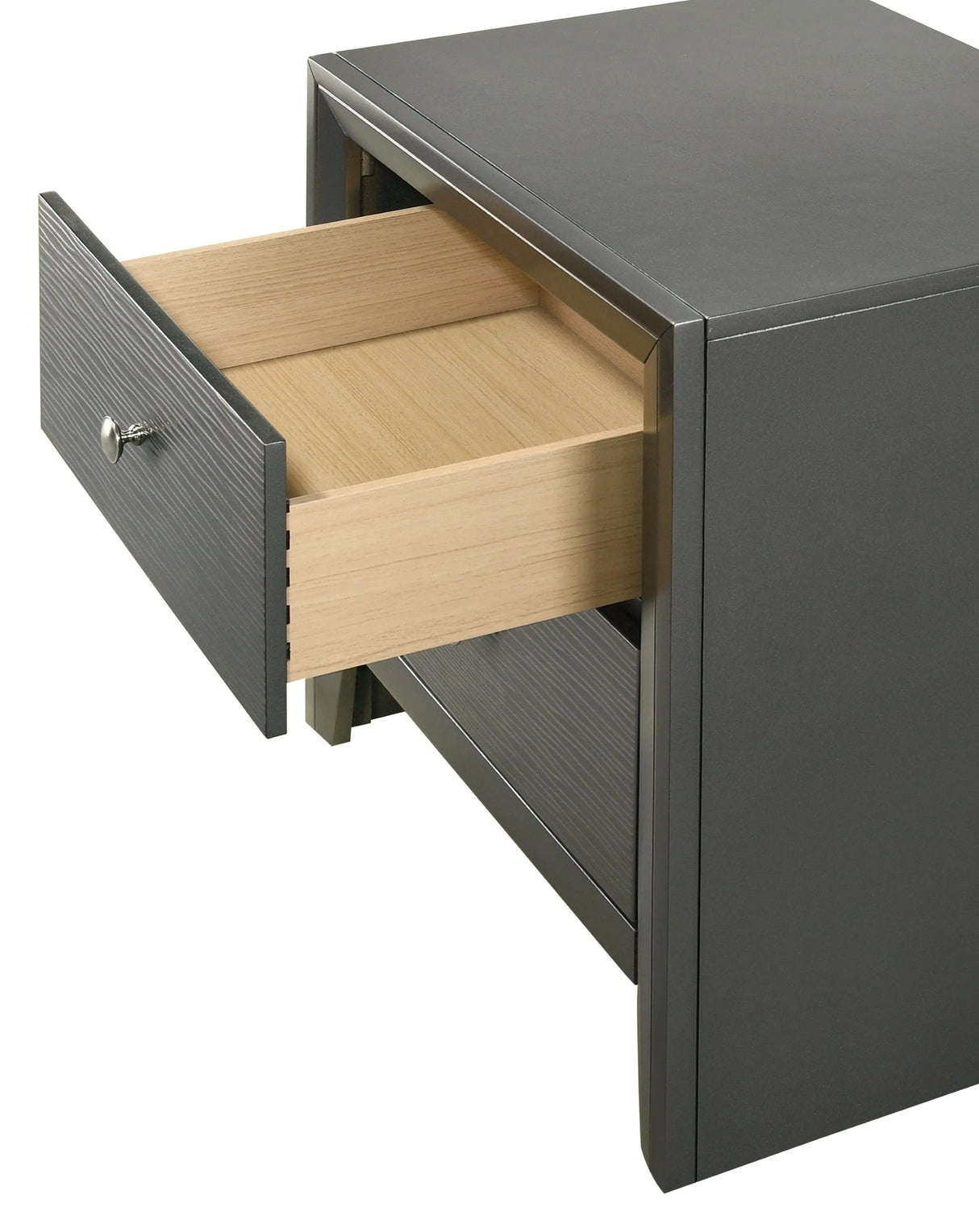 Denker Gunmetal Panel Bedroom Set by Crown Mark at Eve Furniture