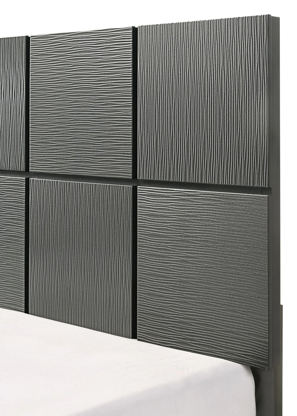 Denker Gunmetal Panel Youth Bedroom Set by Crown Mark at Eve Furniture