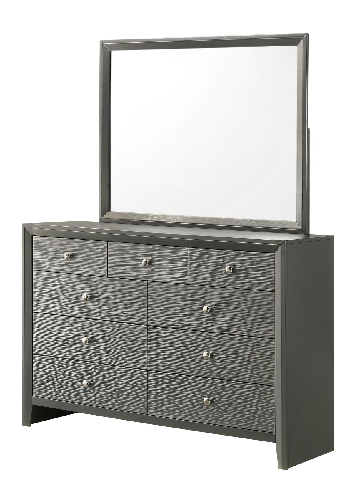 Denker Gunmetal Panel Youth Bedroom Set by Crown Mark at Eve Furniture
