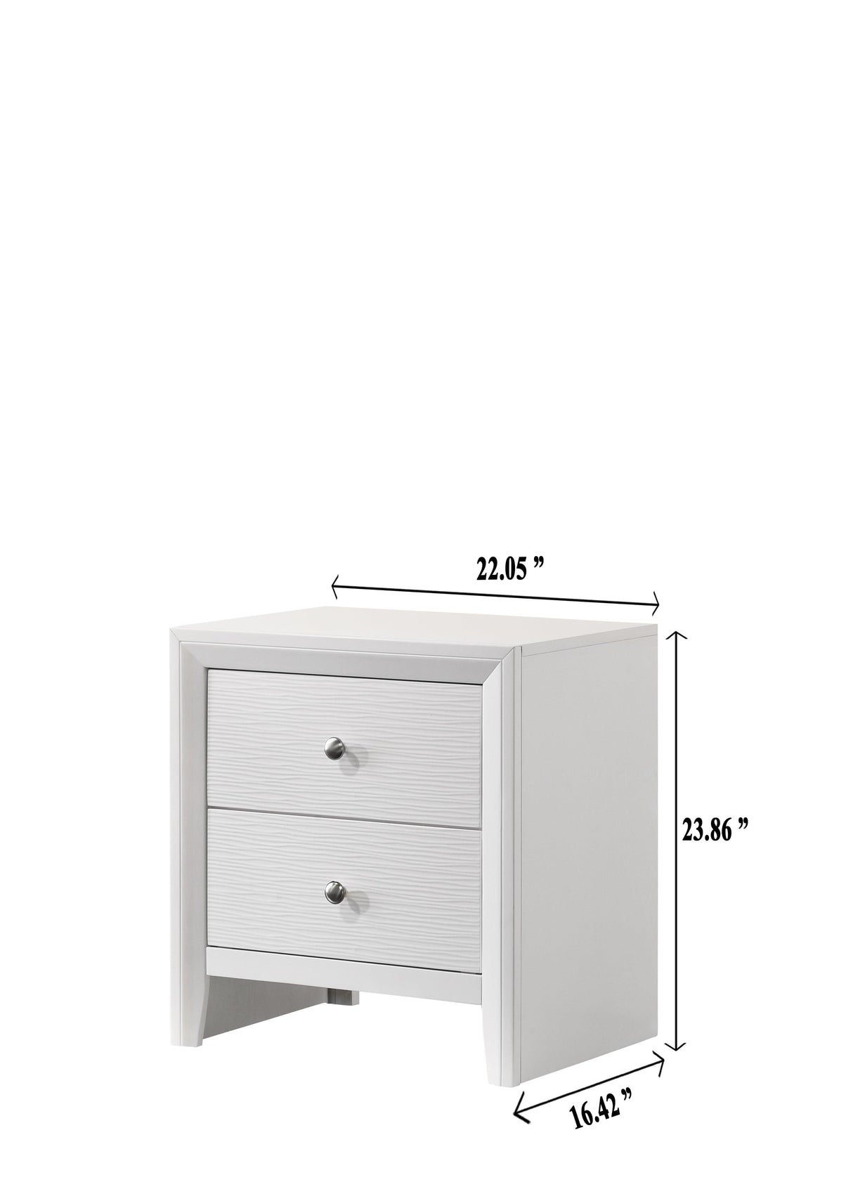 Denker White Panel Youth Bedroom Set by Crown Mark at Eve Furniture