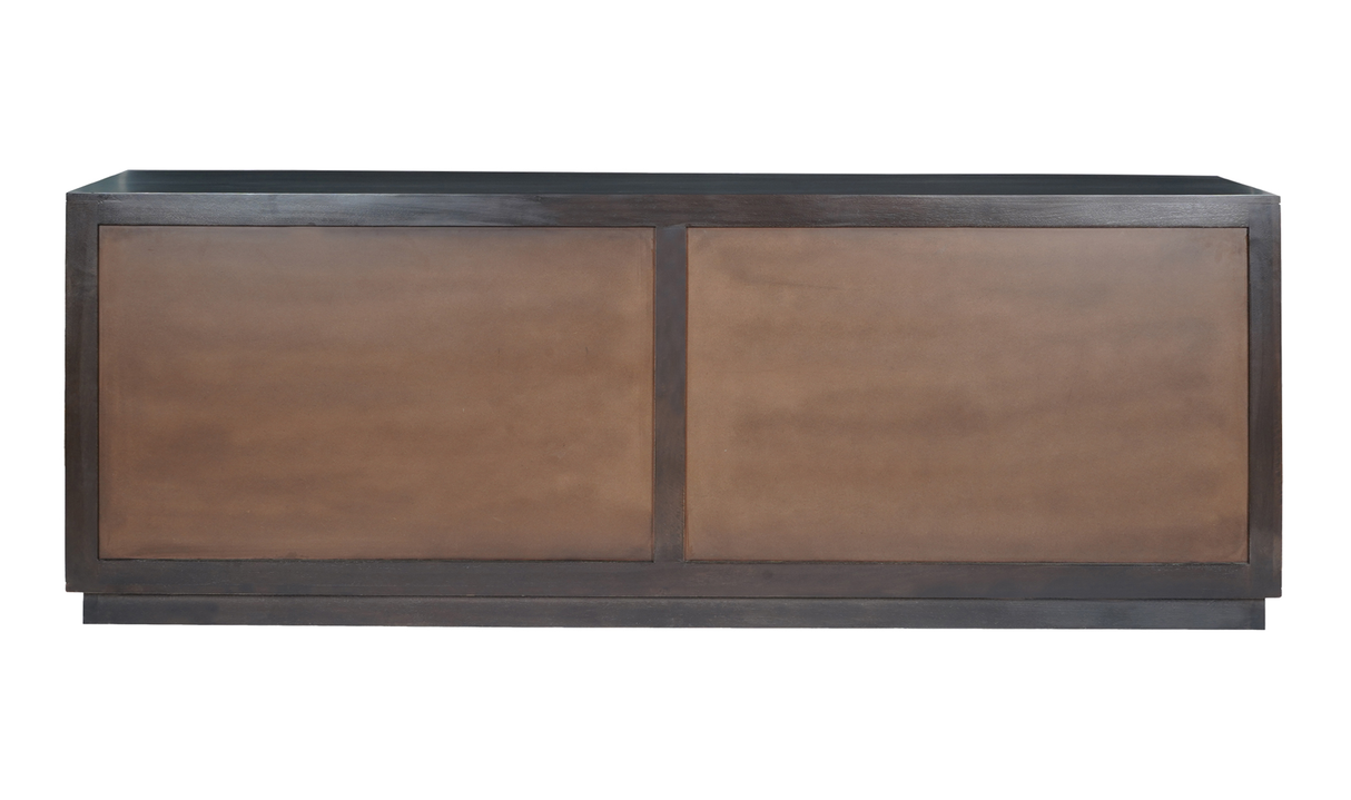 Denman 4 Door Sideboard - Dark Brown by Moe's Home at Eve Furniture