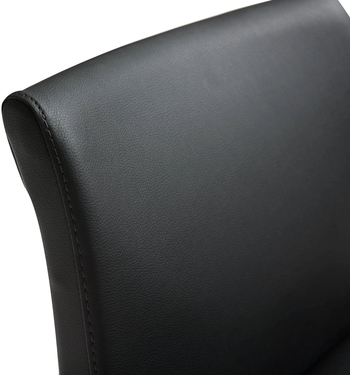 Denmark Performance Vegan Leather Stool with Gold Base - Set of 2 by TOV Furniture at Eve Furniture