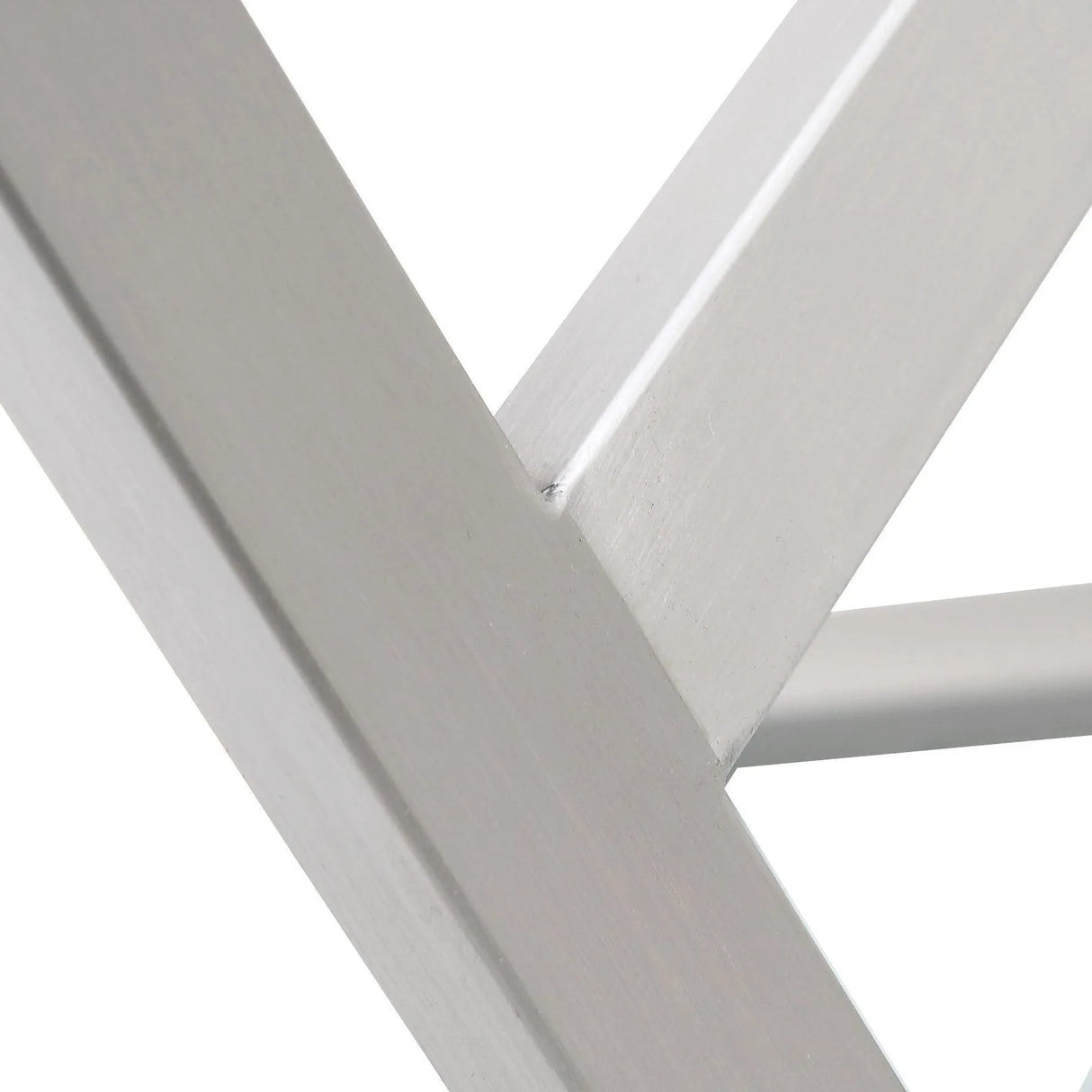 Denmark Performance Vegan Leather Stool with Silver Base - Set of 2 by TOV Furniture at Eve Furniture