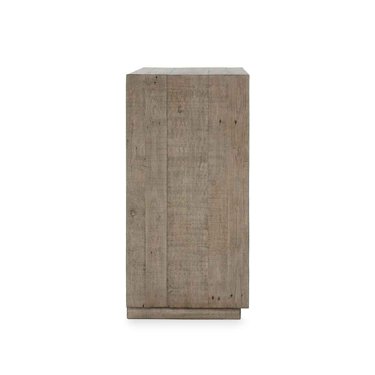 Denver 2 Door Cabinet Distressed - Gray/Antique White by Classic Home at Eve Furniture