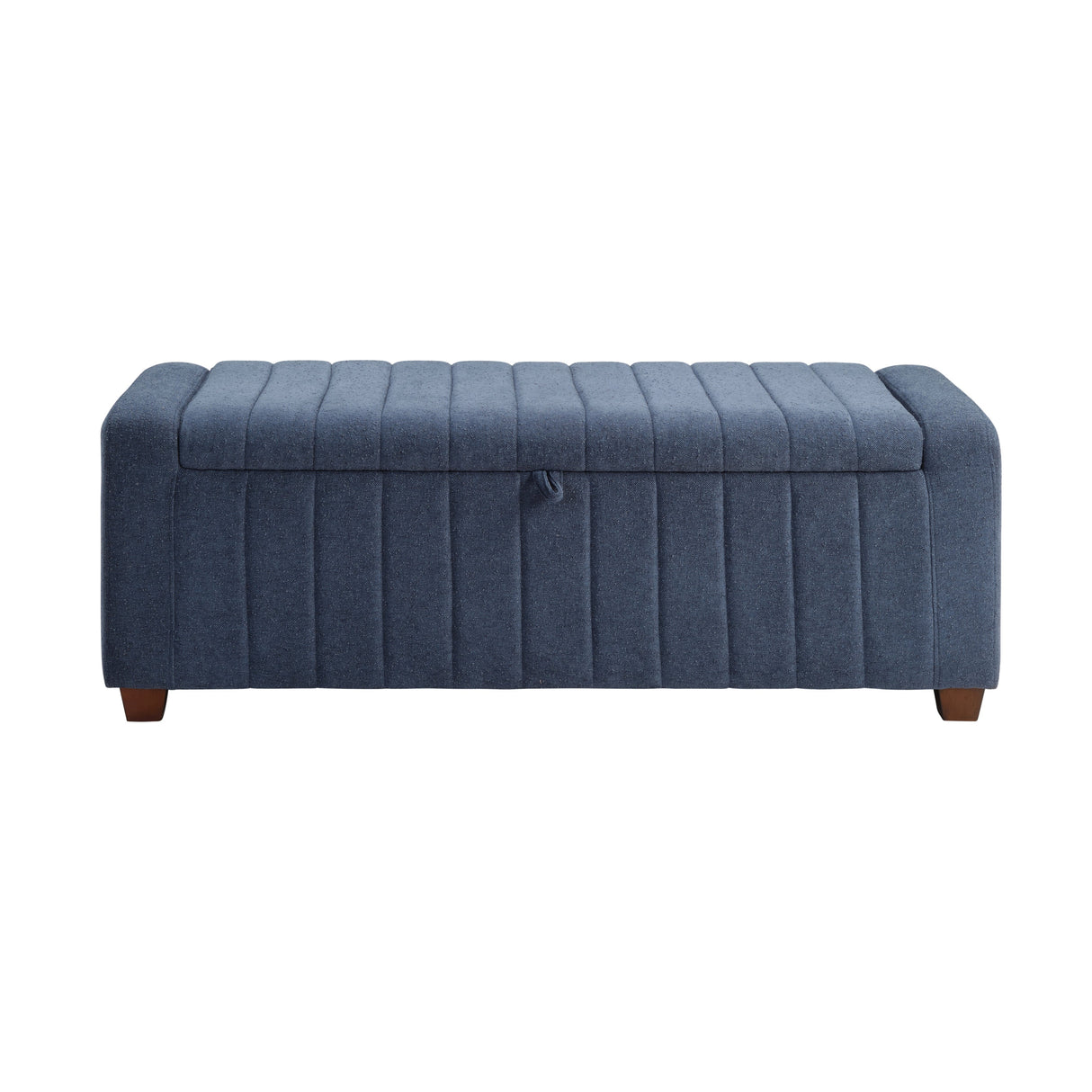 Derby Blue Storage Bench by Homelegance at Eve Furniture