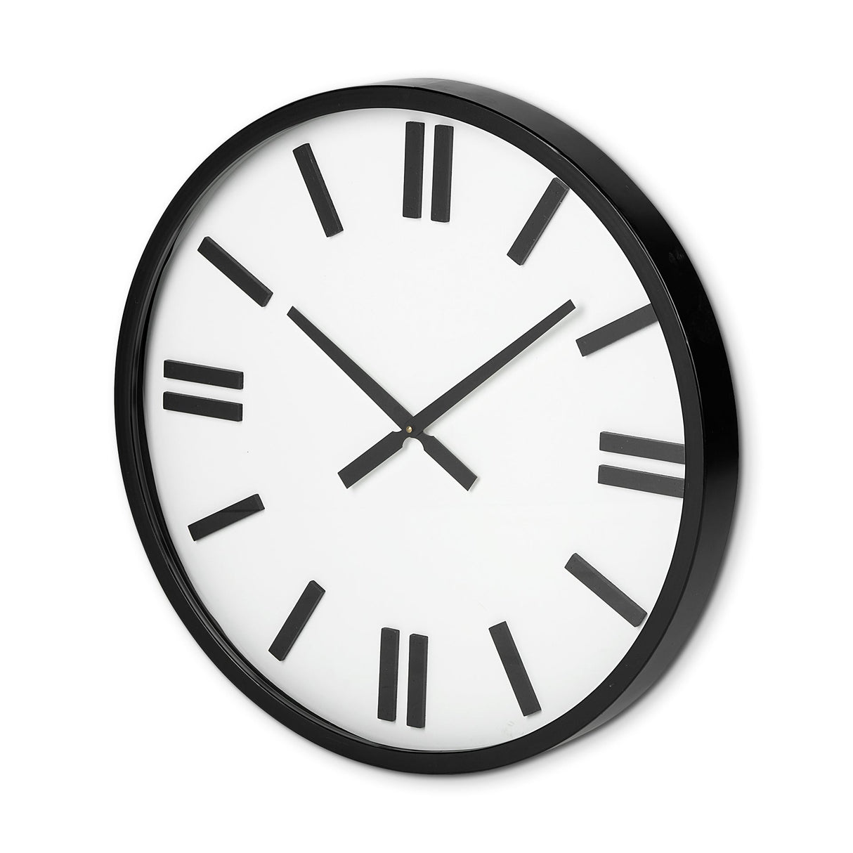 Derby Round Oversize Modern Wall Clock by Mercana at Eve Furniture