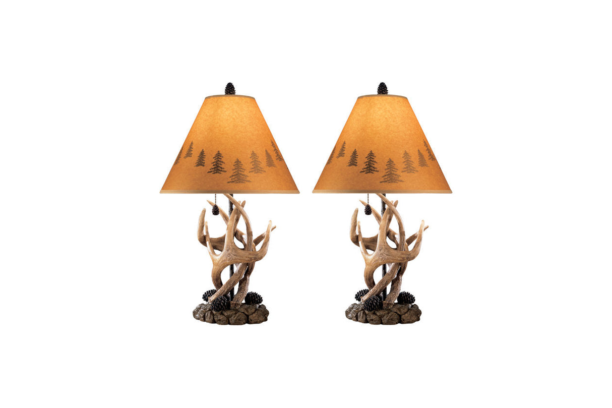 Derek Brown Table Lamp by Ashley at Eve Furniture