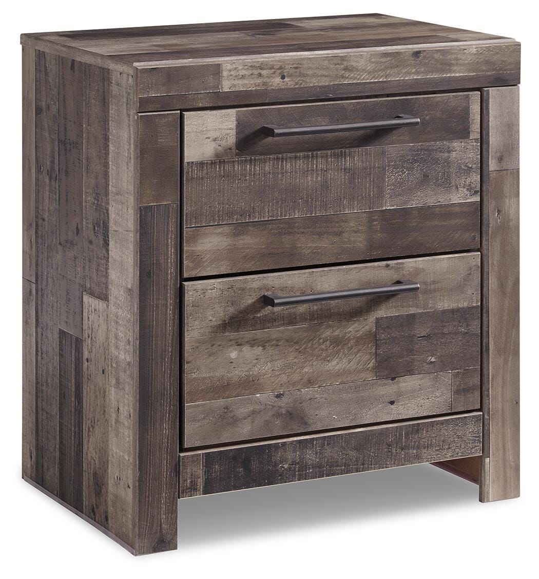 Derekson Multi Gray Nightstand by Ashley at Eve Furniture