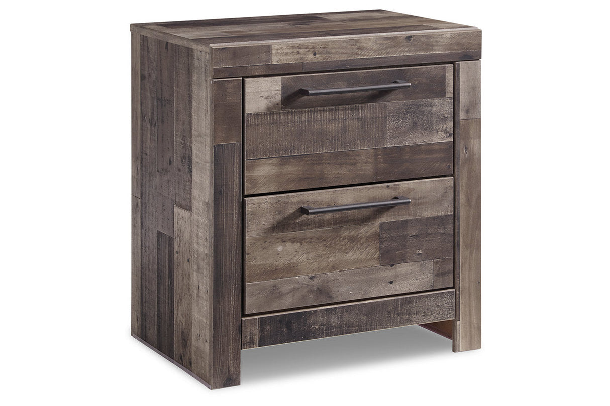 Derekson Multi Gray Nightstand by Ashley at Eve Furniture