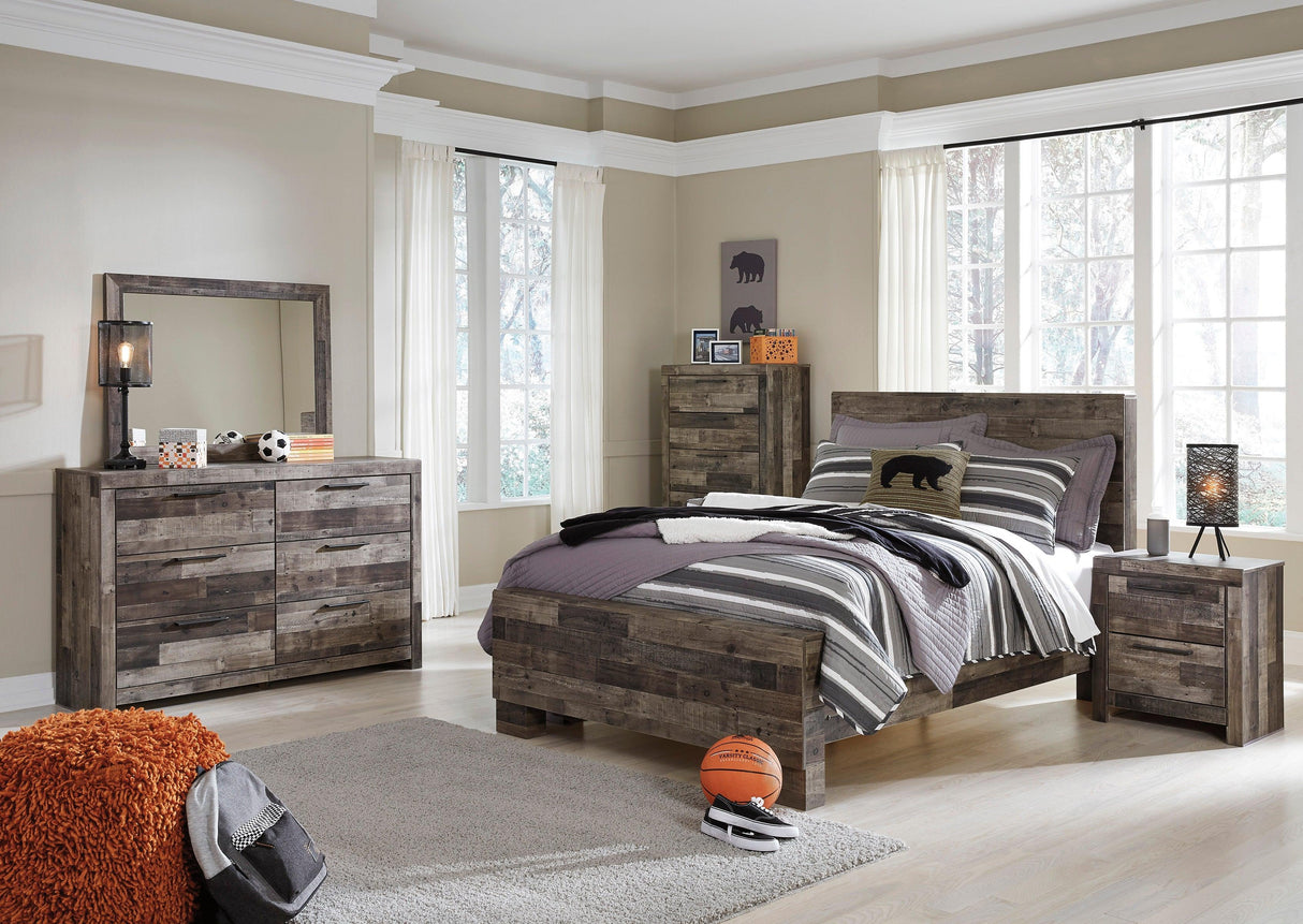 Derekson Multi Gray Panel Youth Bedroom Set by Ashley at Eve Furniture