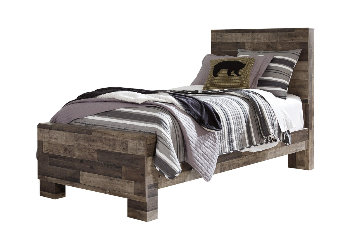 Derekson Multi Gray Panel Youth Bedroom Set by Ashley at Eve Furniture