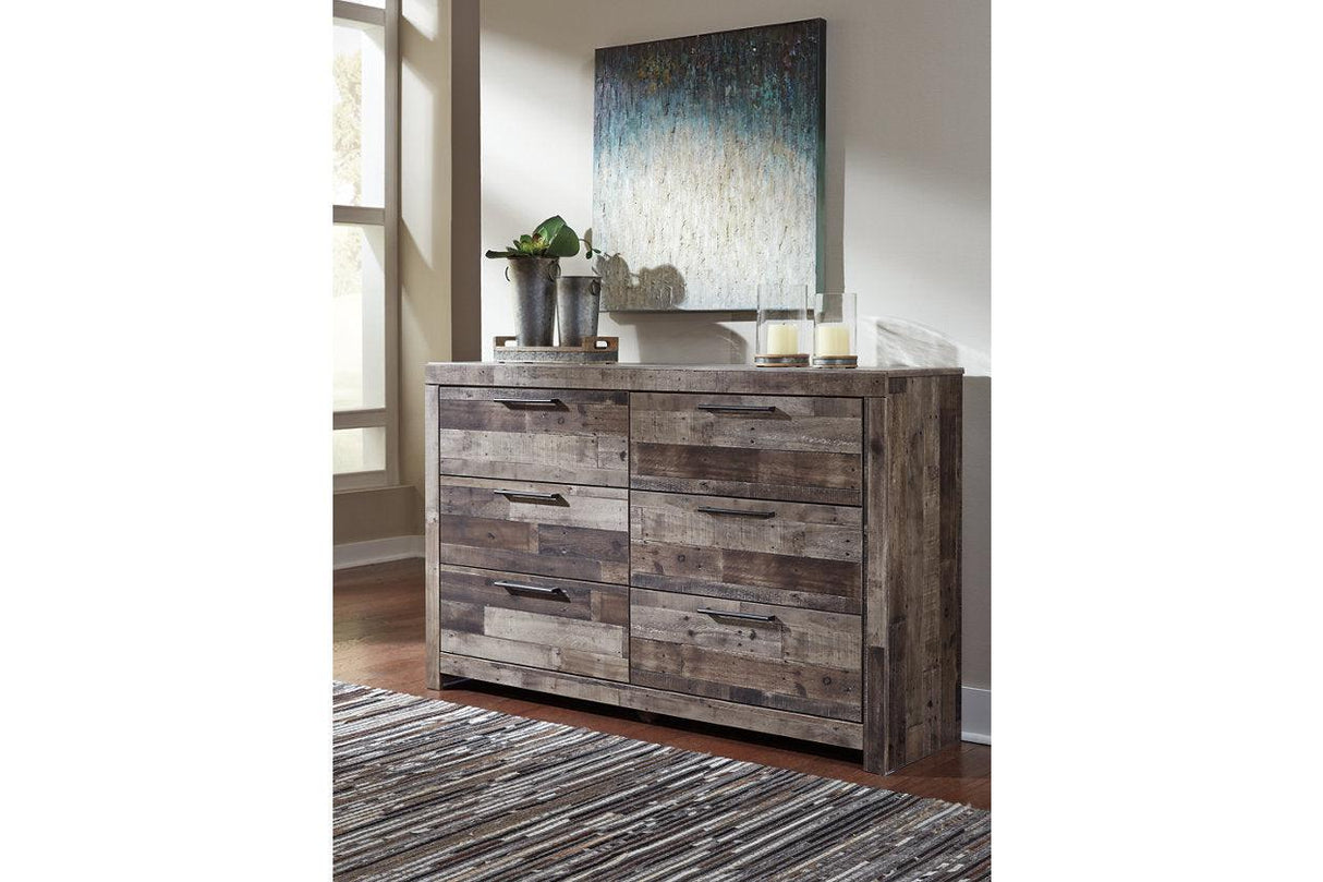 Derekson Multi Gray Dresser by Ashley at Eve Furniture