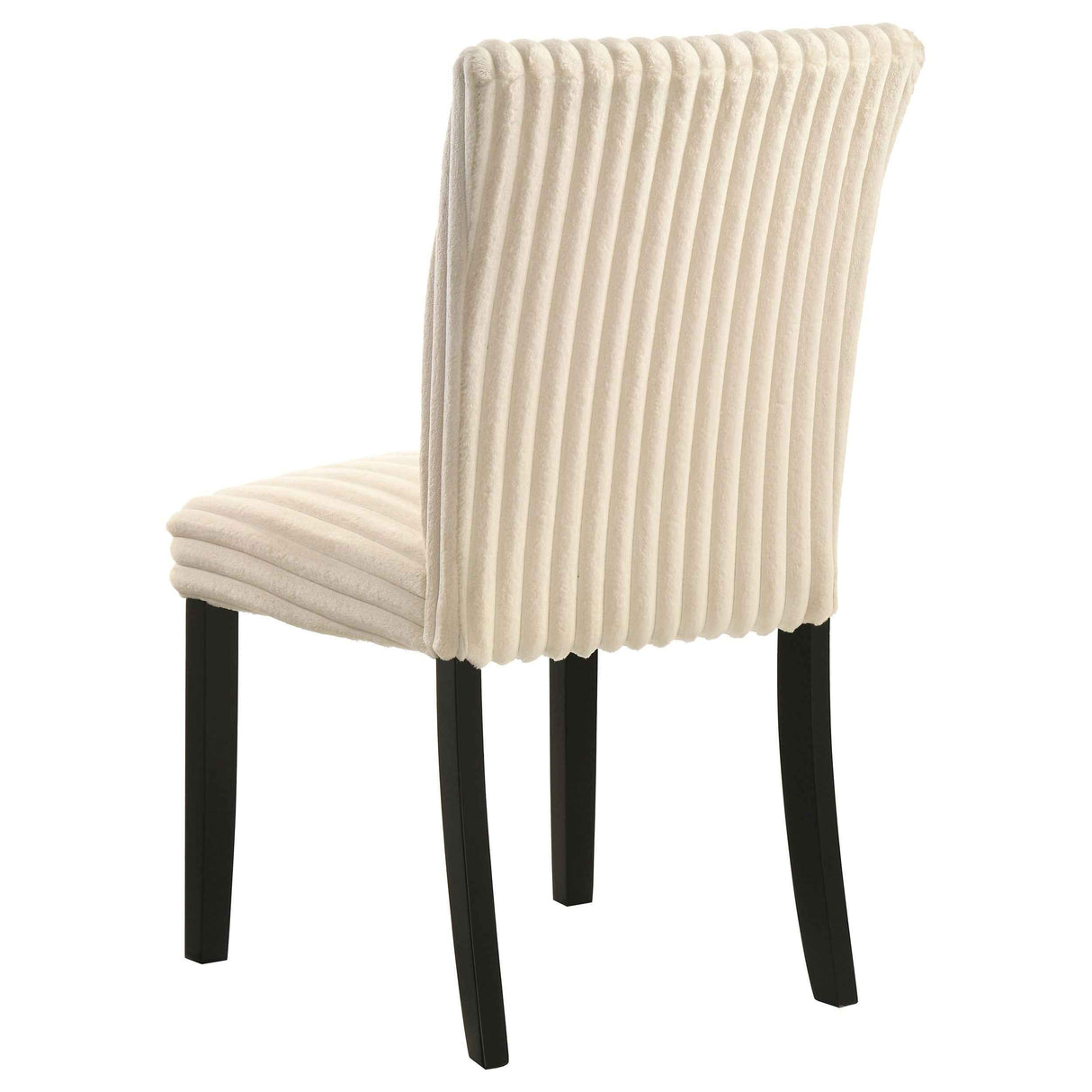 Dermott Cream Upholstered Parson Dining Side Chair (Set of 2) by Coaster at Eve Furniture