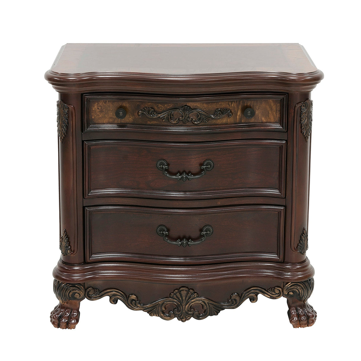 Deryn Park Cherry Poster Bedroom Set by Homelegance at Eve Furniture