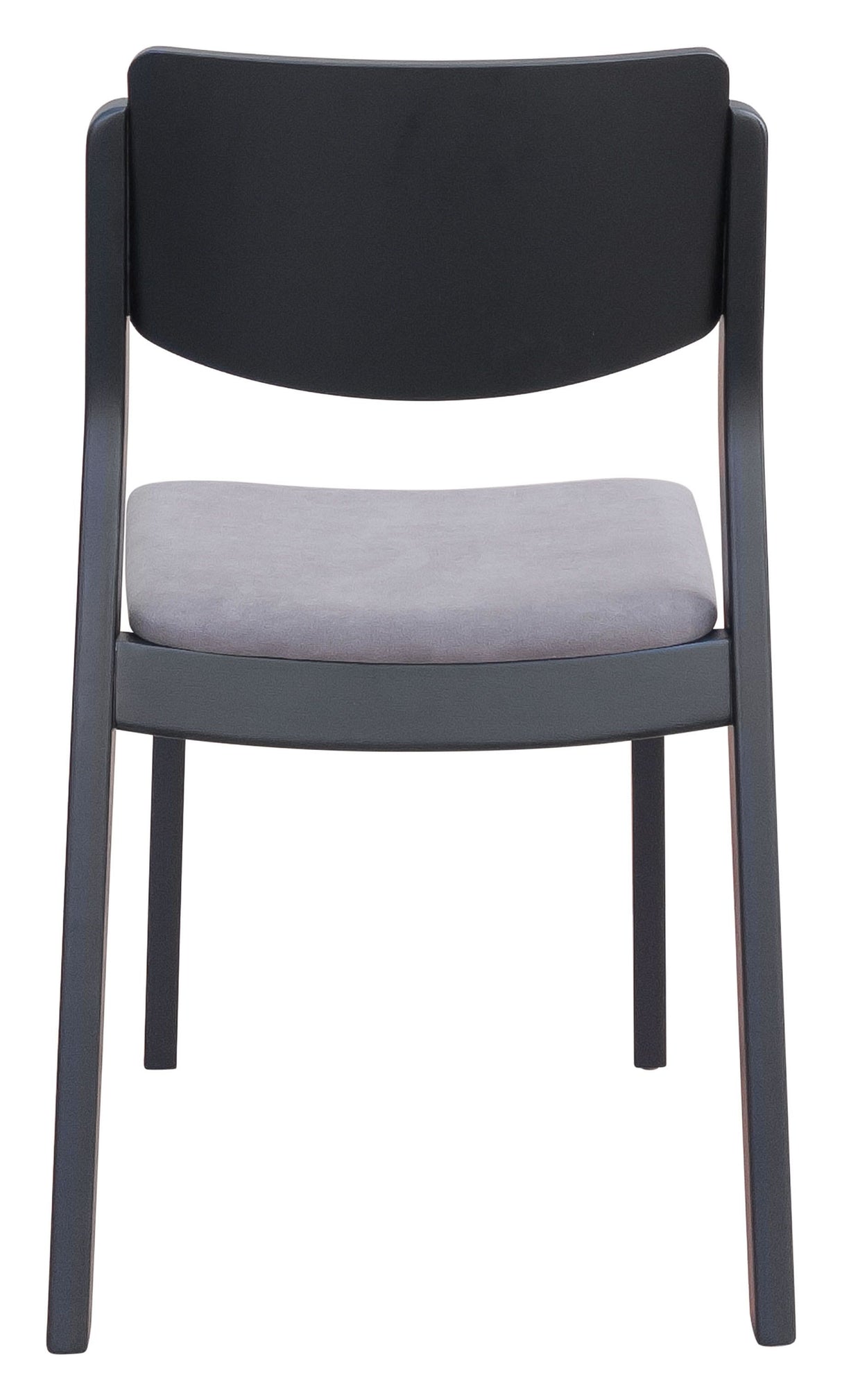 Desdamona Dining Chair Gray & Black by Zuomod at Eve Furniture