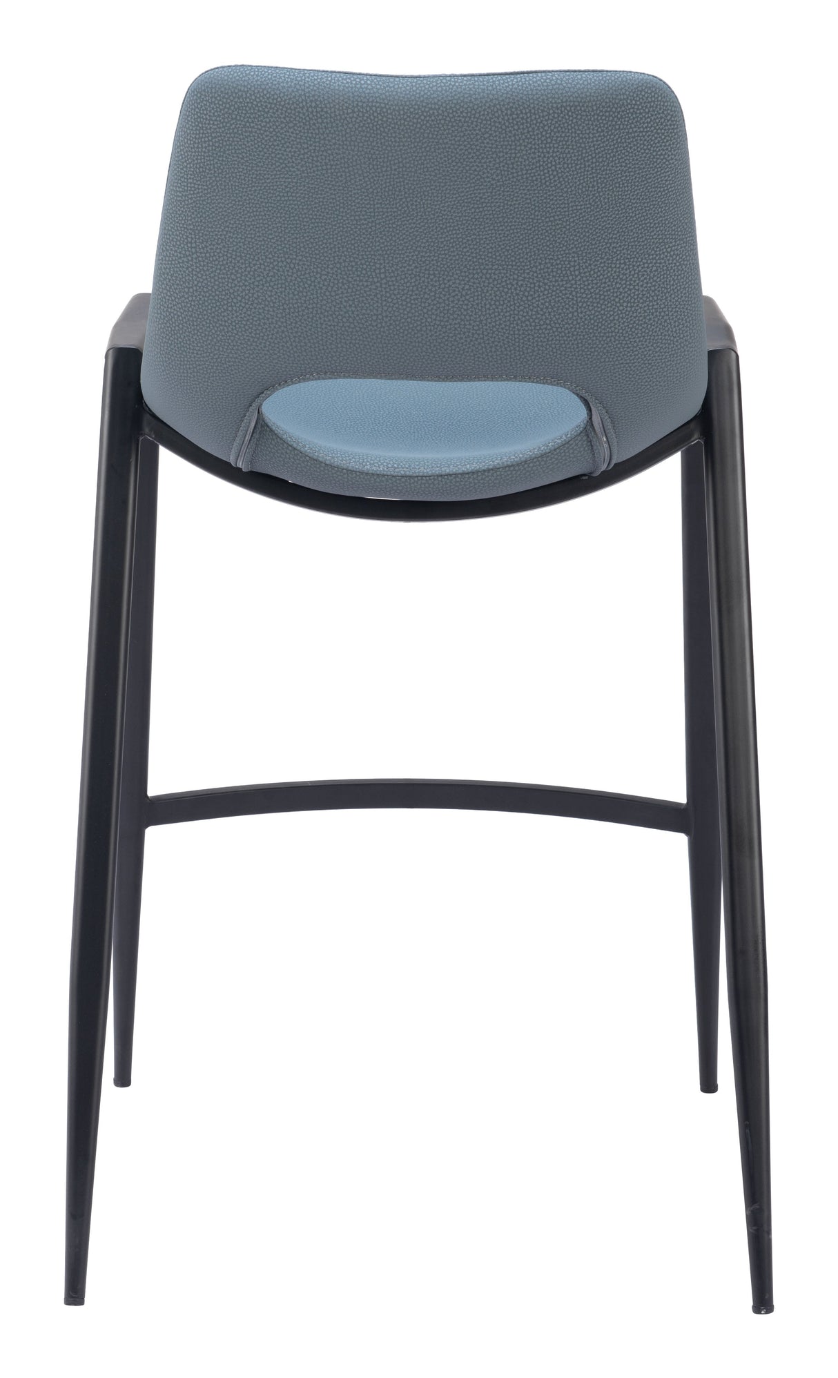 Desi Azure Gray Counter Stool (Set of 2) by Zuomod at Eve Furniture