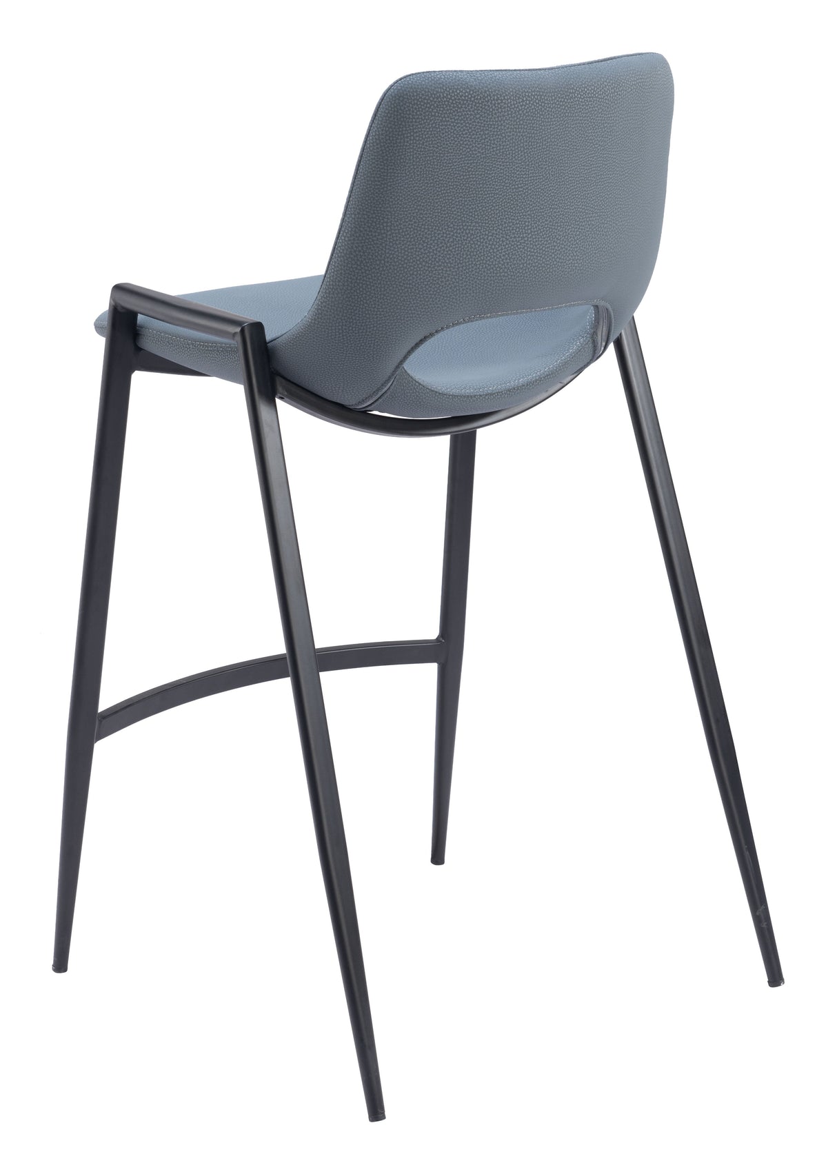 Desi Azure Gray Counter Stool (Set of 2) by Zuomod at Eve Furniture
