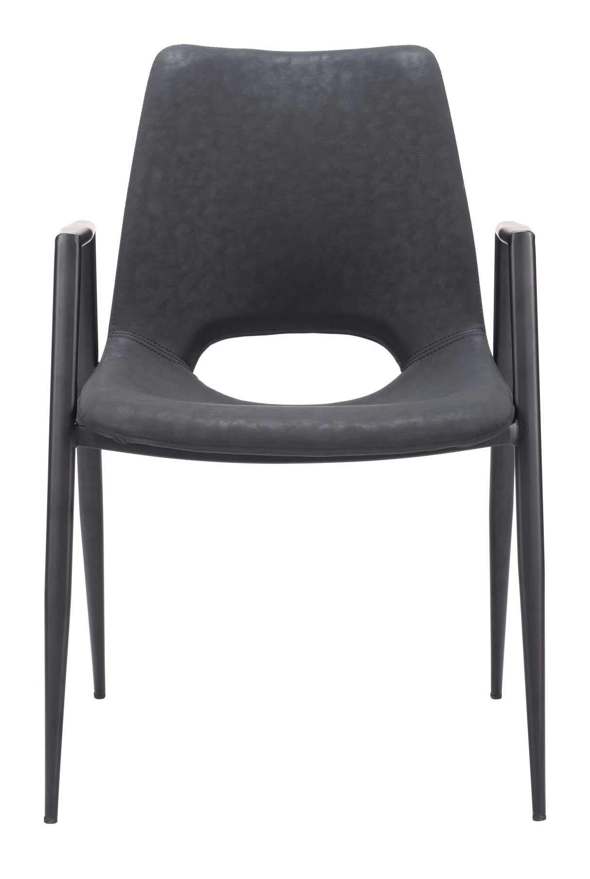 Desi Black Dining Chair (Set of 2) by Zuomod at Eve Furniture