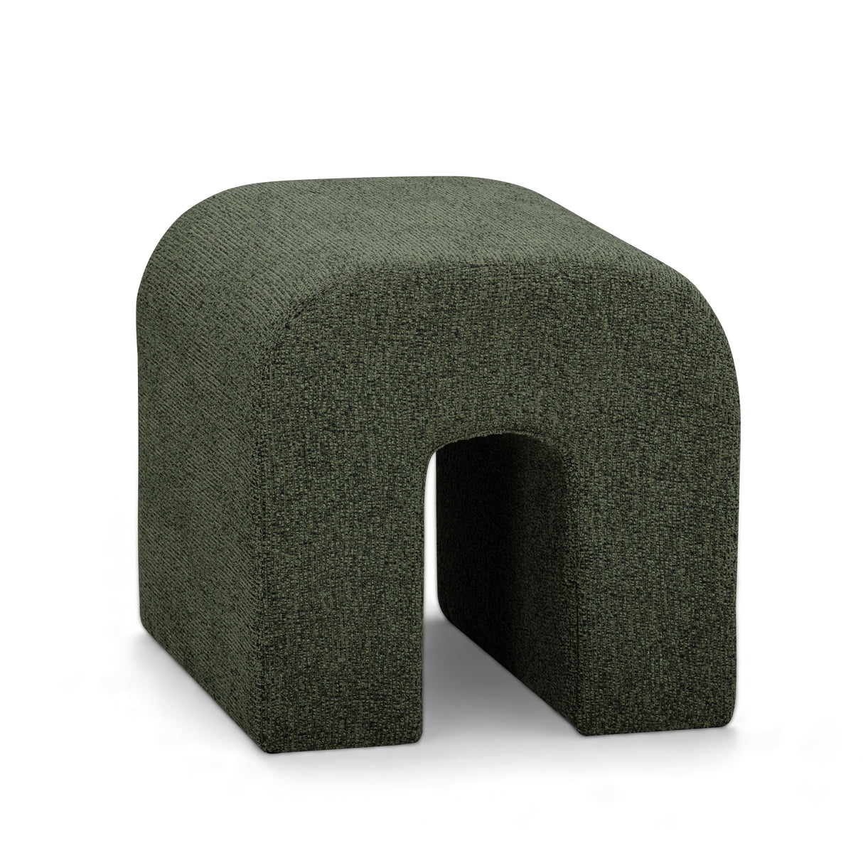 Desi Woven Performance Fabric Ottoman by TOV Furniture at Eve Furniture