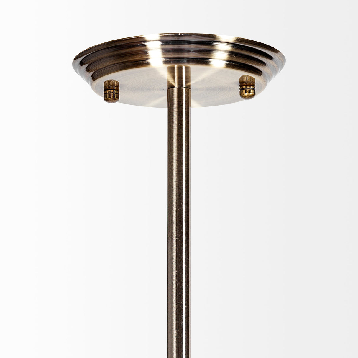 Desousa II Champagne Metal Multi-Arm Three Light Chandelier by Mercana at Eve Furniture