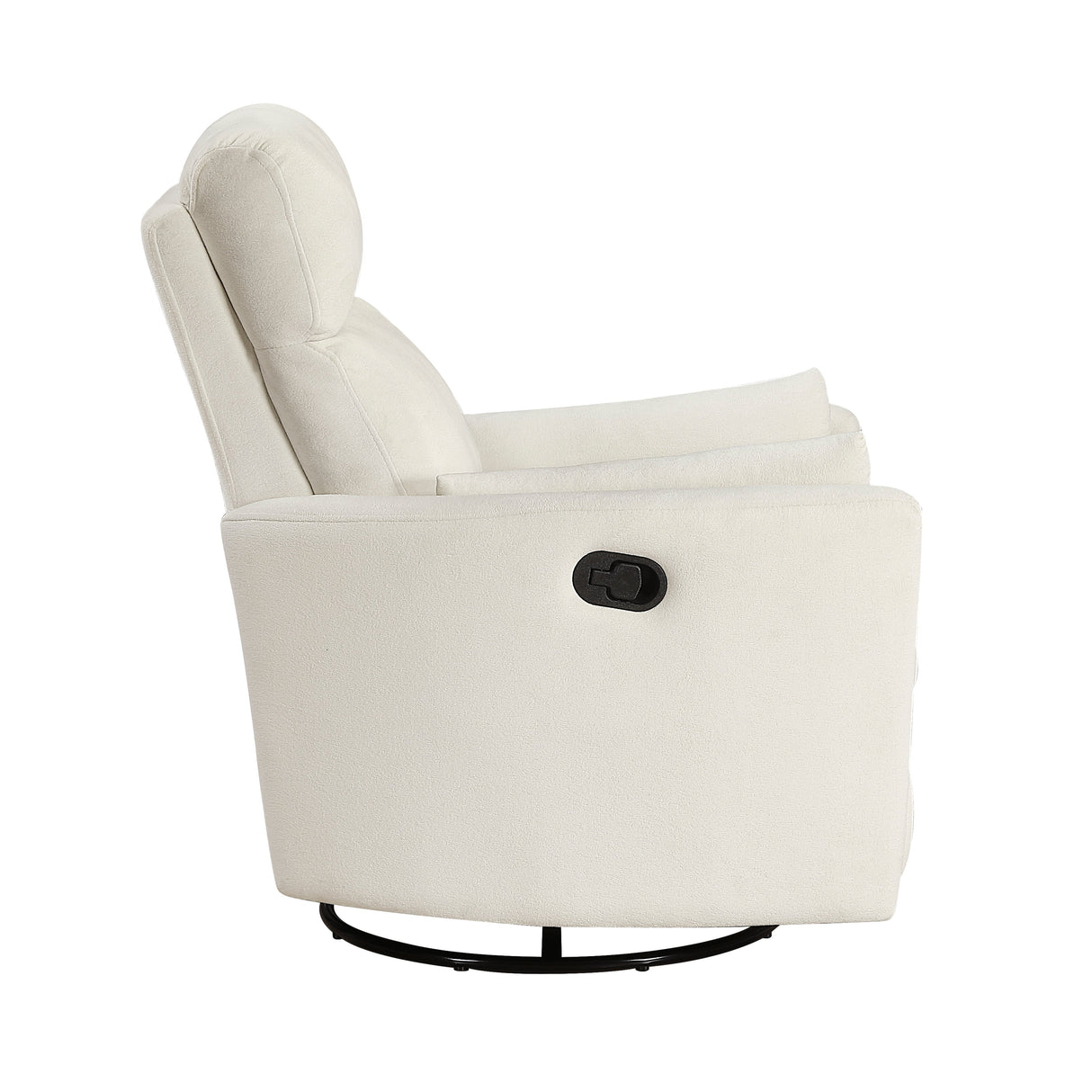 Desso Beige Swivel Glider Reclining Chair