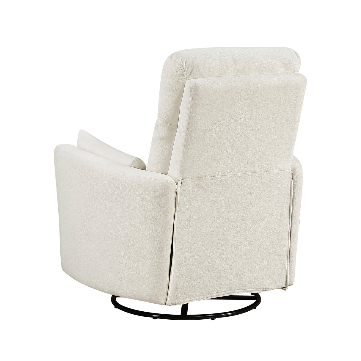 Desso Beige Swivel Glider Reclining Chair