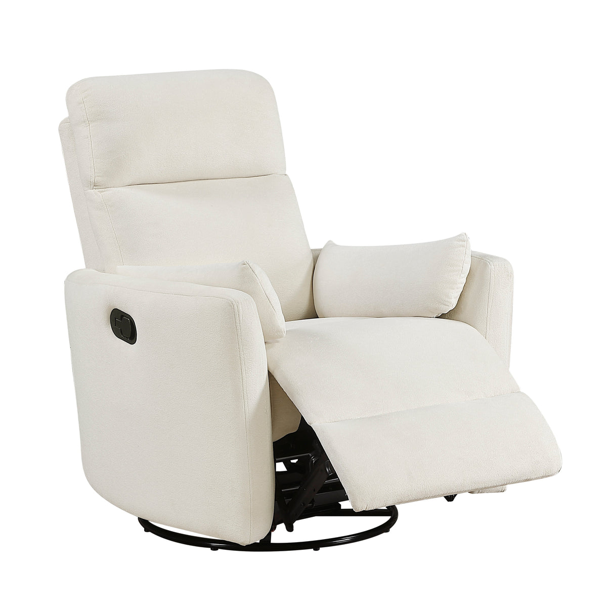 Desso Beige Swivel Glider Reclining Chair