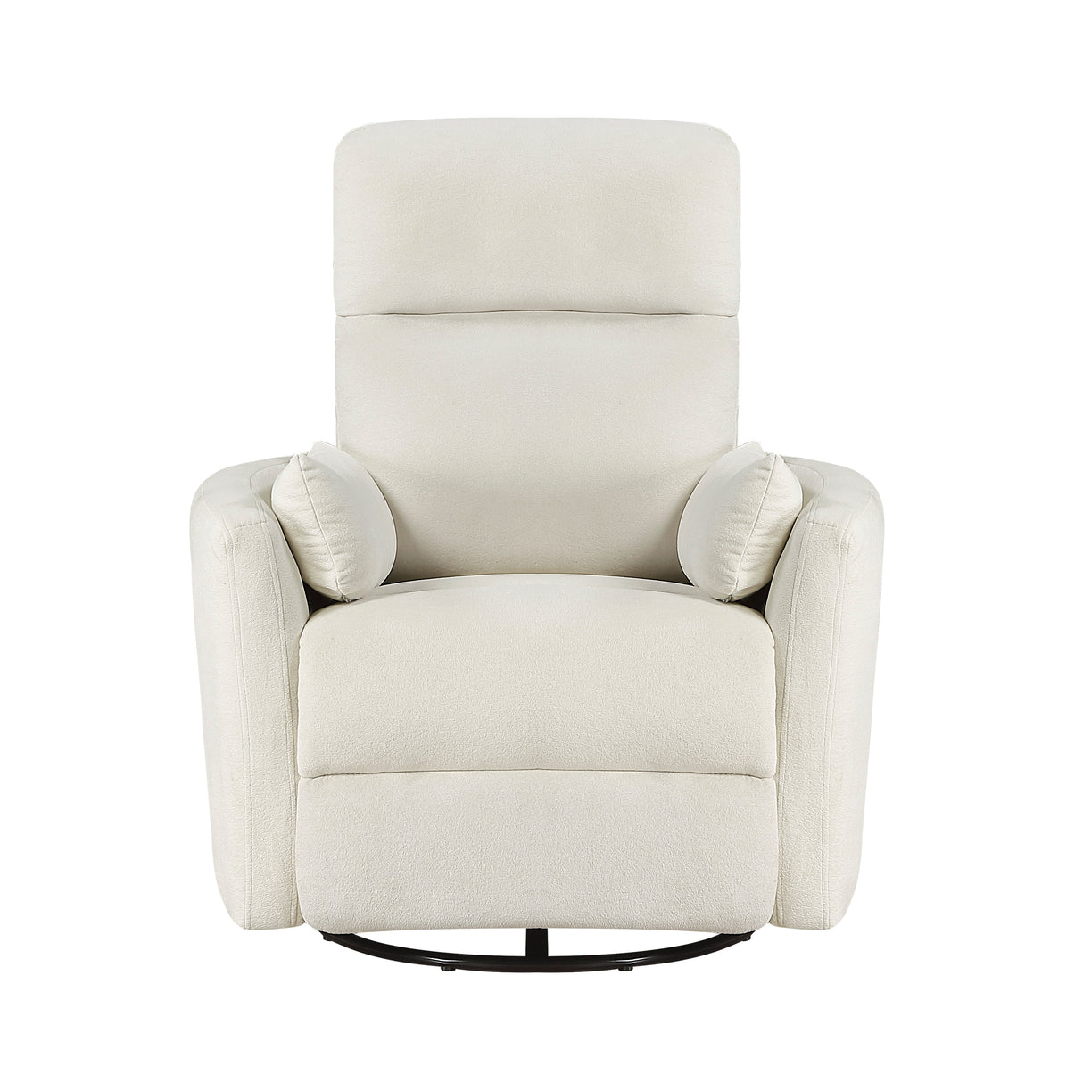 Desso Beige Swivel Glider Reclining Chair