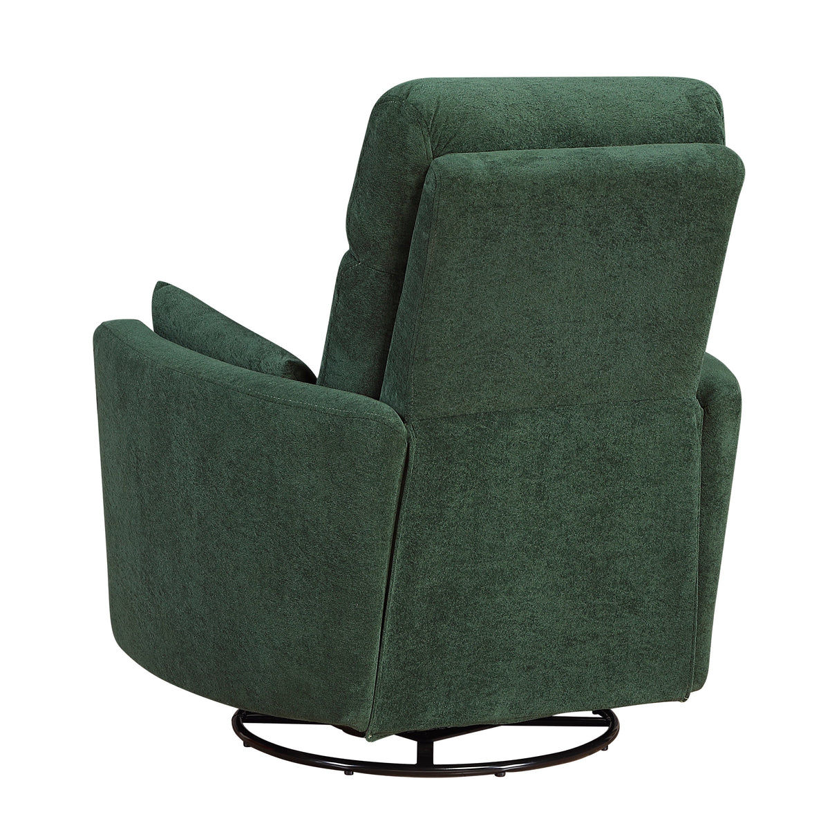 Desso Green Swivel Glider Reclining Chair