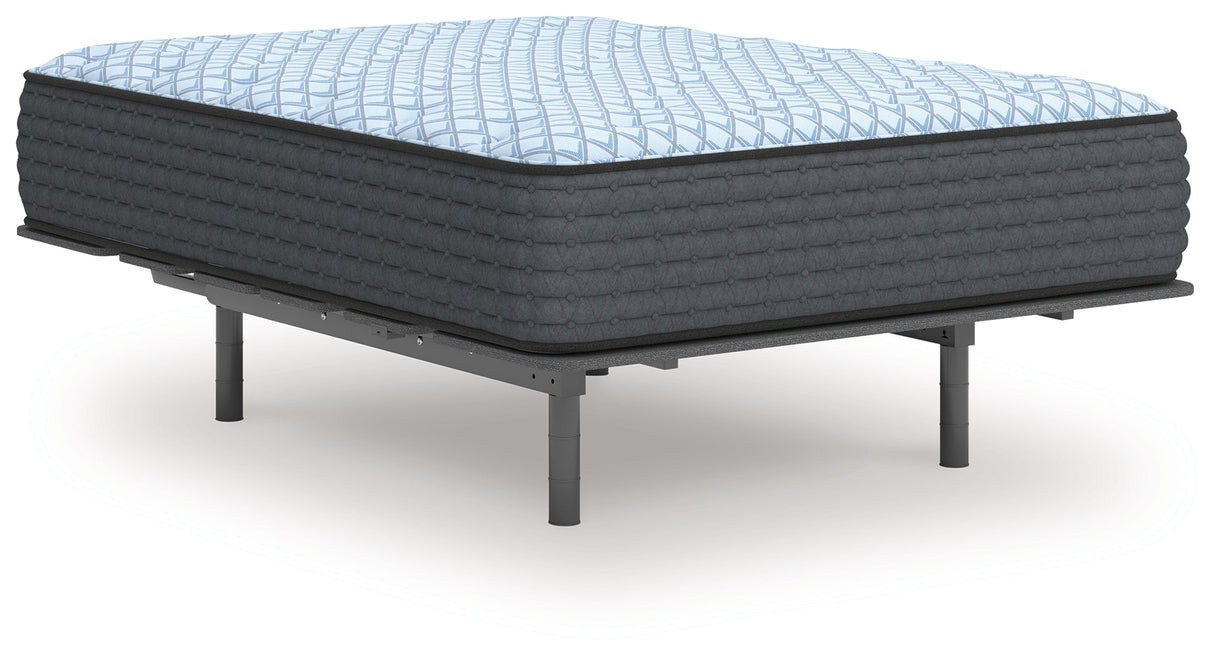 Destin Cove Plush Blue Hybrid Twin Mattress by Ashley at Eve Furniture