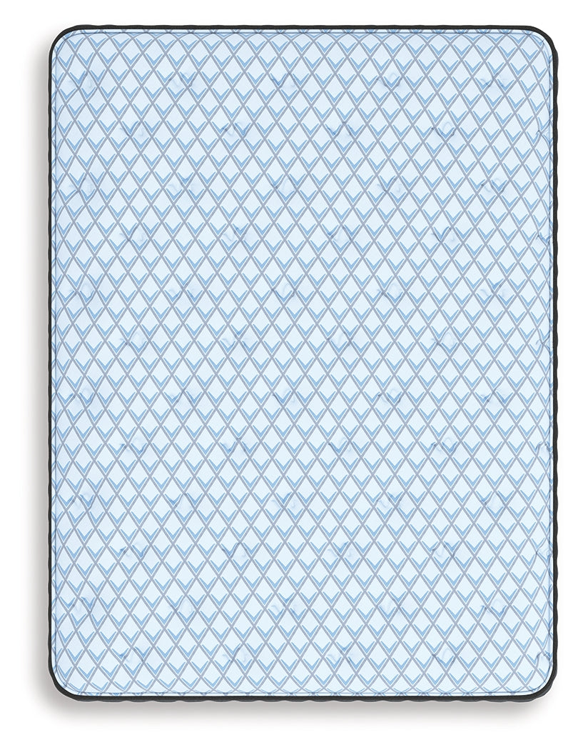 Destin Cove Plush Blue Hybrid Twin Mattress by Ashley at Eve Furniture