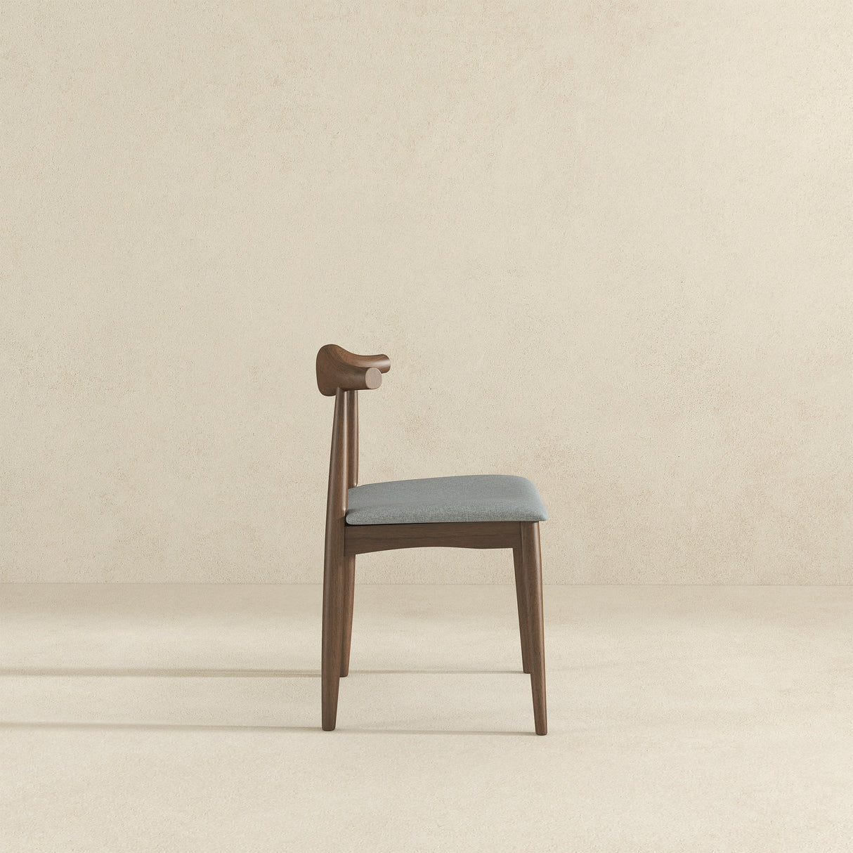 Destiny Grey Fabric Dining Chair (Set Of 2) by Ashcroft Imports at Eve Furniture