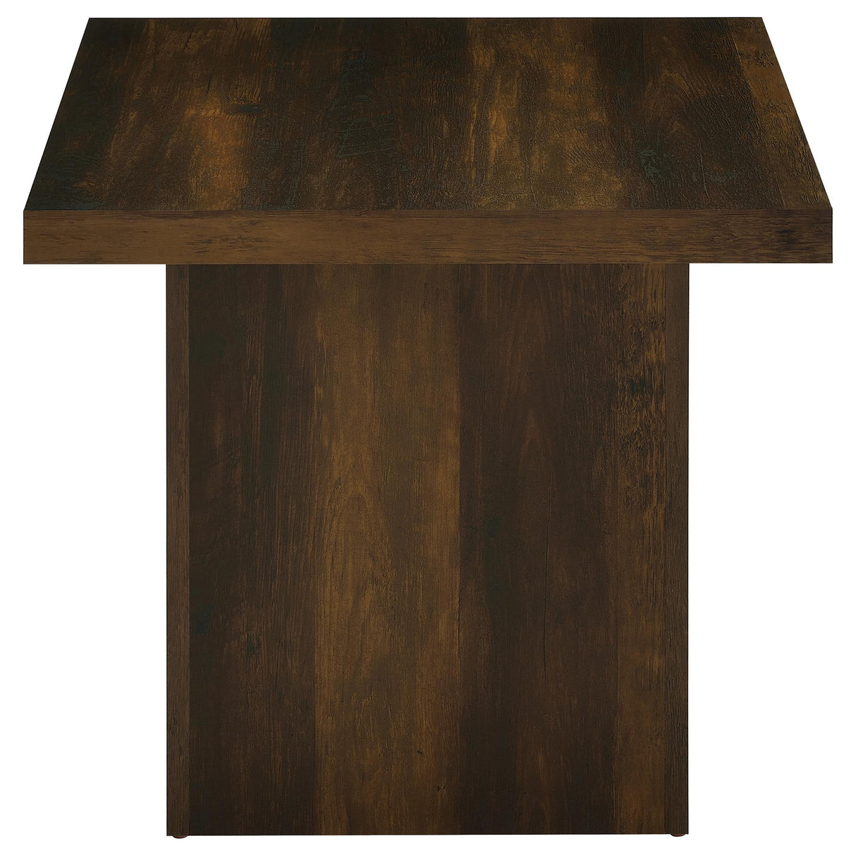 Devar Dark Pine 2-Piece Square Coffee and End Table Set by Coaster at Eve Furniture